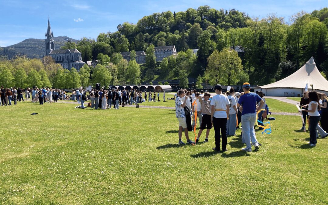 Pèlerinage à Lourdes : séjour lumineux pour nos collégiens